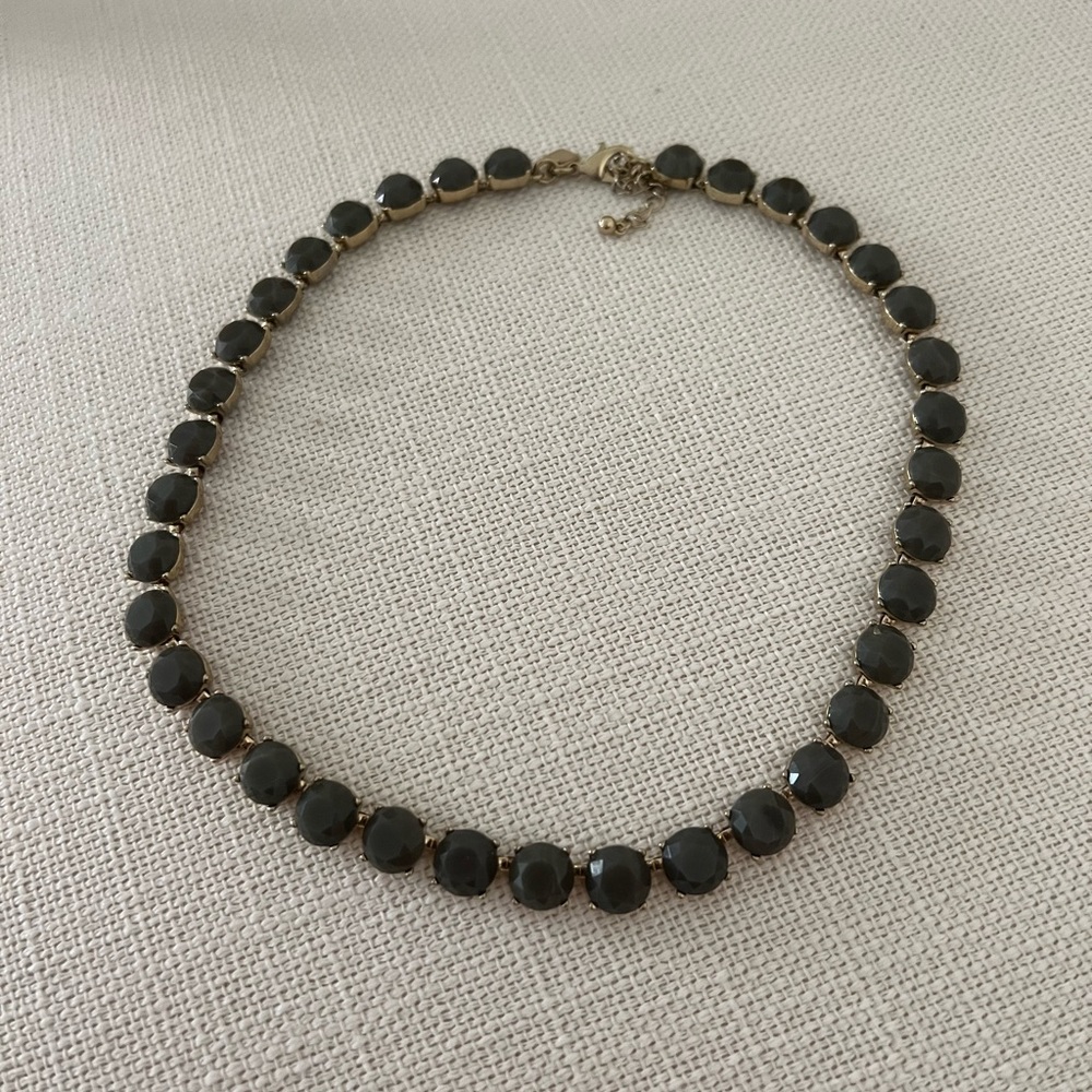 Banana Republic Grey Stone Necklace